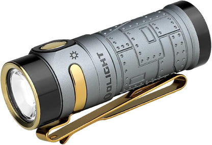 Baton4 Rechargeable EDC Flashlight, Bright Small Light Fighter Pilot