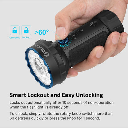 Marauder Mini 2 High Lumen Flashlight 5 Lighting Modes Black