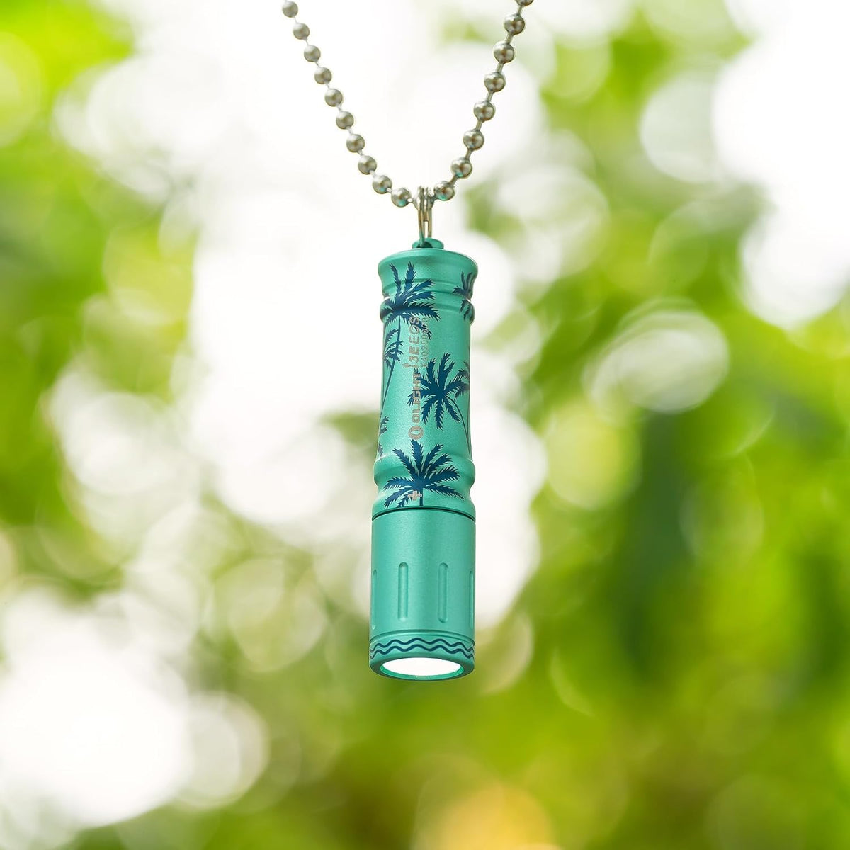 I3E EOS Compact Keychain Flashlight EDC Light (Summer Palm)