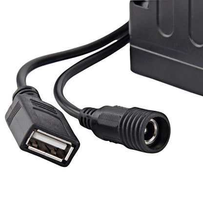 EB03 Waterproof 18650 Battery Pack Case USB Charging Phone DC 8.4V Mobile Battery Power Bank Box for Led Bike Light