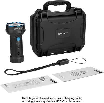 Marauder Mini 2 High Lumen Flashlight 5 Lighting Modes Black