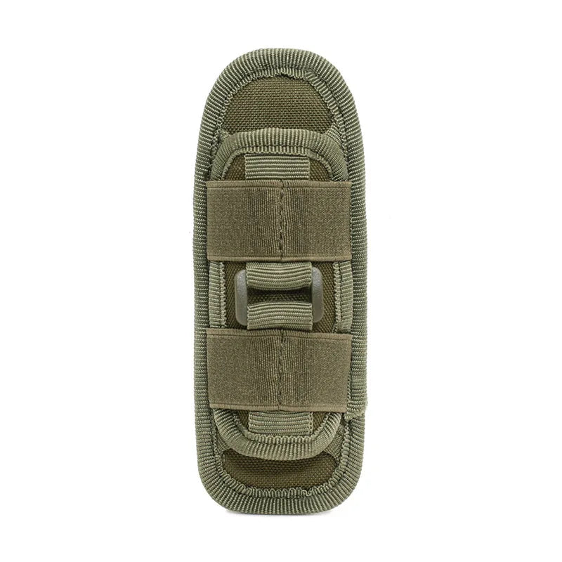 Outdoor Tactical Nylon Flashlight Cover with Adjustable Rotating Waist Hanging Strong Light Oxford Flashlight Cover