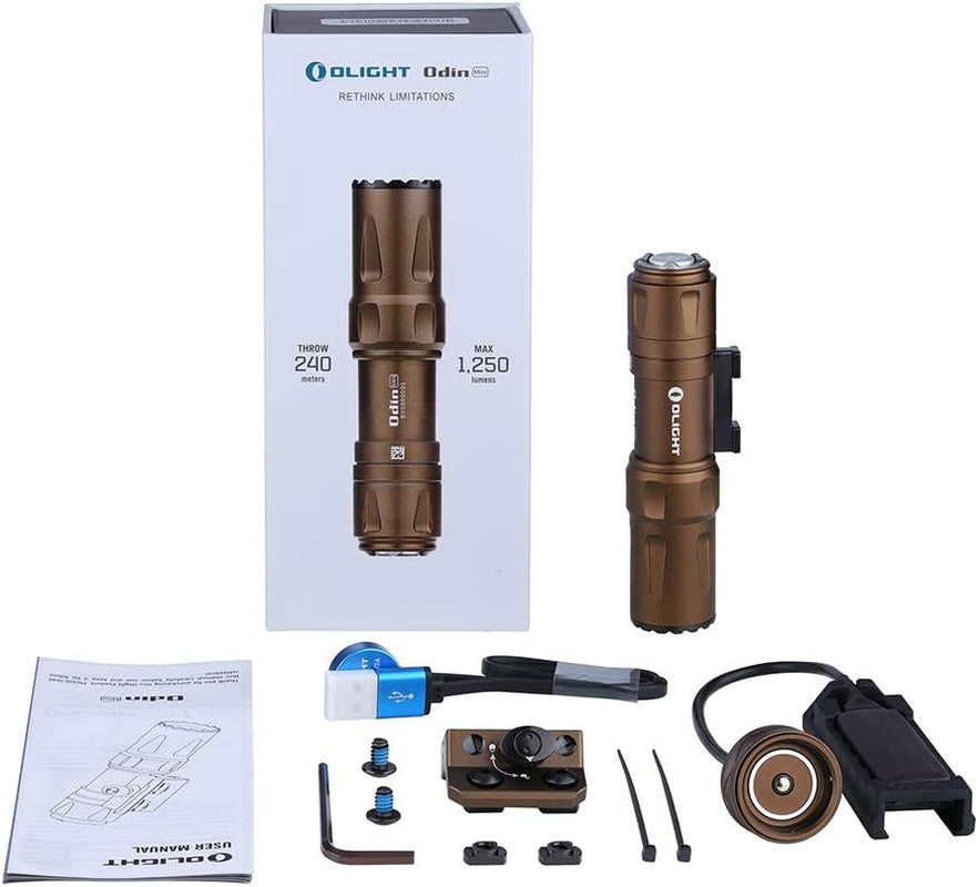Odin Mini Ultra Compact 1250 Lumens Mlok Tactical Flashlight