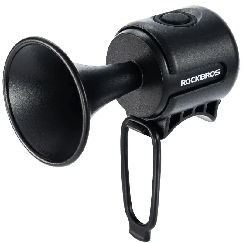 Bicycle Bell Bike Electronic Loud Horn Bell Safety Cycling Electric Bell IPX4 Waterproof Bicycle Warning Bell Ring