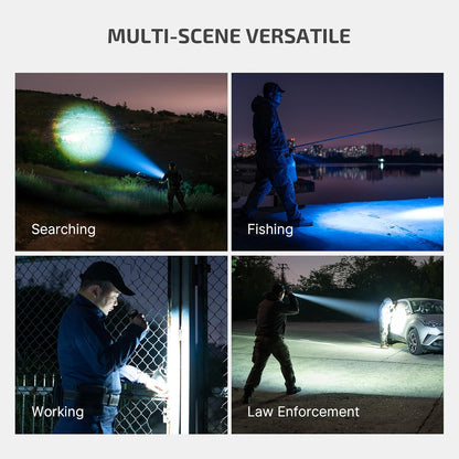 Marauder Mini Powerful Flashlight RGB Lights Black