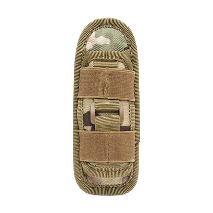 Outdoor Tactical Nylon Flashlight Cover with Adjustable Rotating Waist Hanging Strong Light Oxford Flashlight Cover