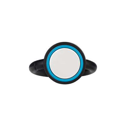 OLINK Portable Magnetic Hook Compatible with Flashlights, Obulb Series, Stainless-Made Carabiner-Style Ring (Black)