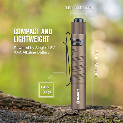 I3T EOS Small EDC Flashlight Handheld LED Light (Desert Tan)