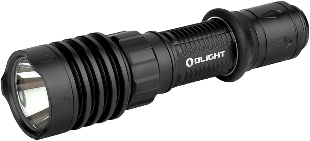 Warrior X 4 Rechargeable Tactical Flashlight Bright Light Black