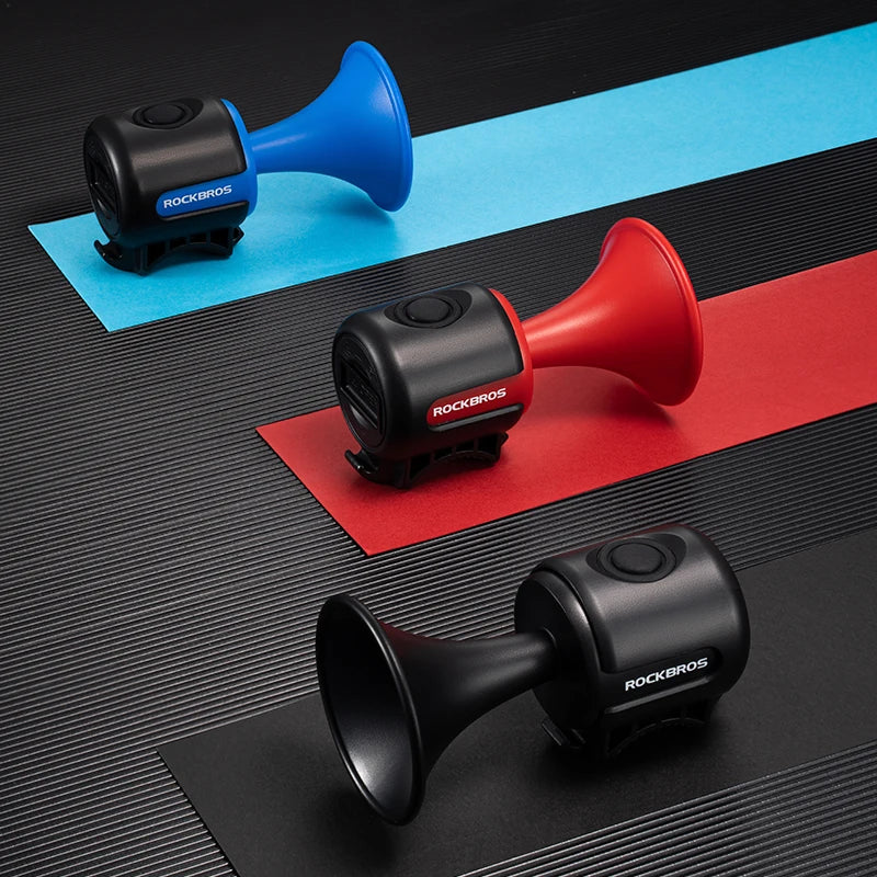 Bicycle Bell Bike Electronic Loud Horn Bell Safety Cycling Electric Bell IPX4 Waterproof Bicycle Warning Bell Ring