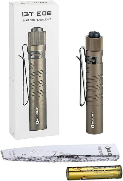I3T EOS Small EDC Flashlight Handheld LED Light (Desert Tan)