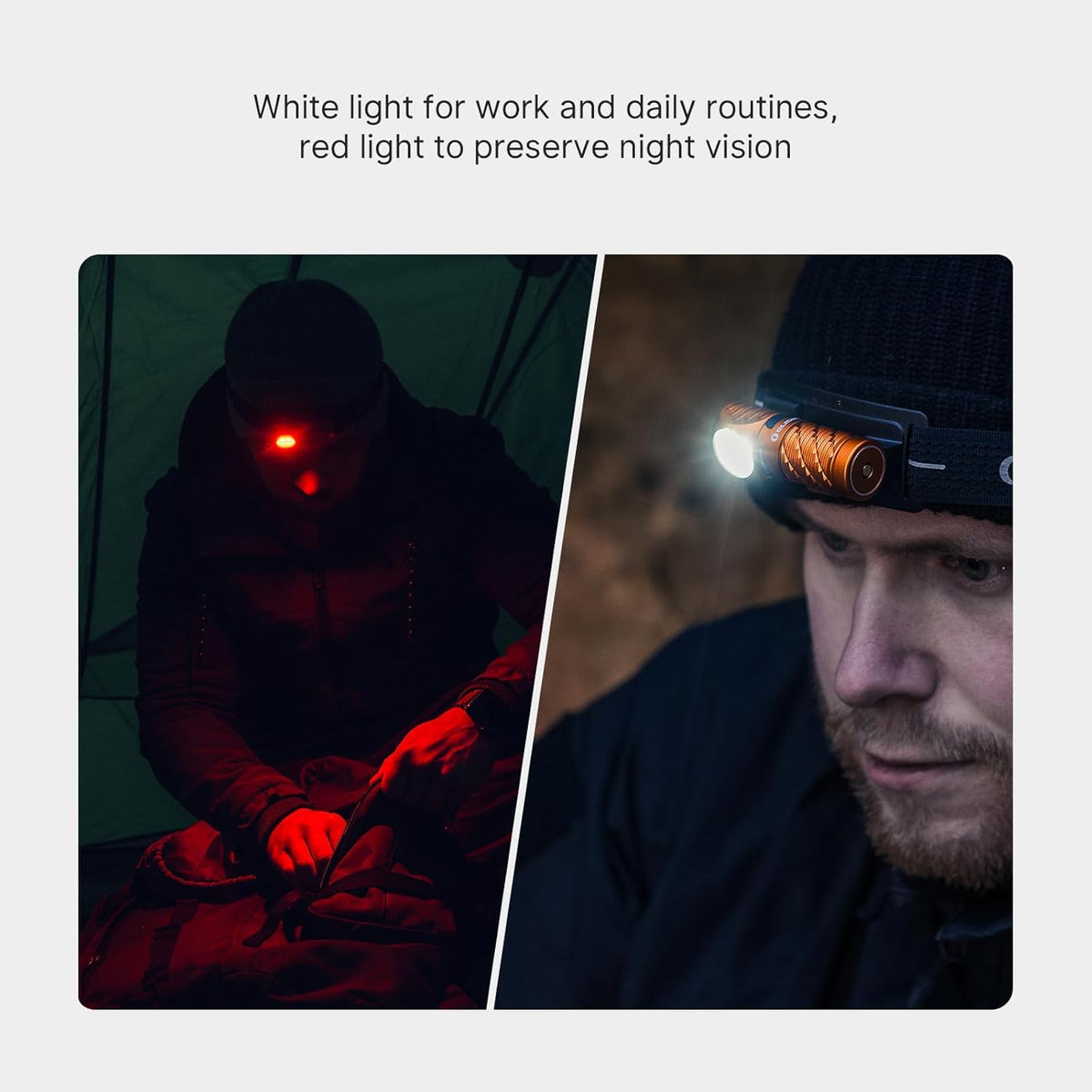 Perun 3 Mini Premium Headlamp with Type-C Charging Case
