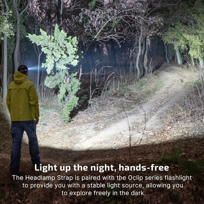 Oclip Series Headlamp Strap, 160 Degree Rotatable Light Holder