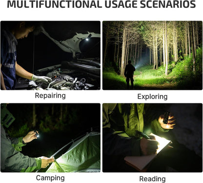 Baton4 Rechargeable EDC Flashlight, Bright Small Light Fighter Pilot