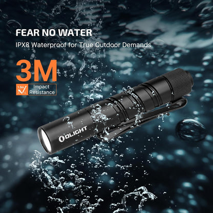 I3T 2 EOS Pocket Small EDC Flashlight (Black)