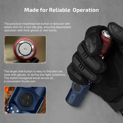 Warrior Ultra Tactical Rechargeable Flashlight LED S&S Edition
