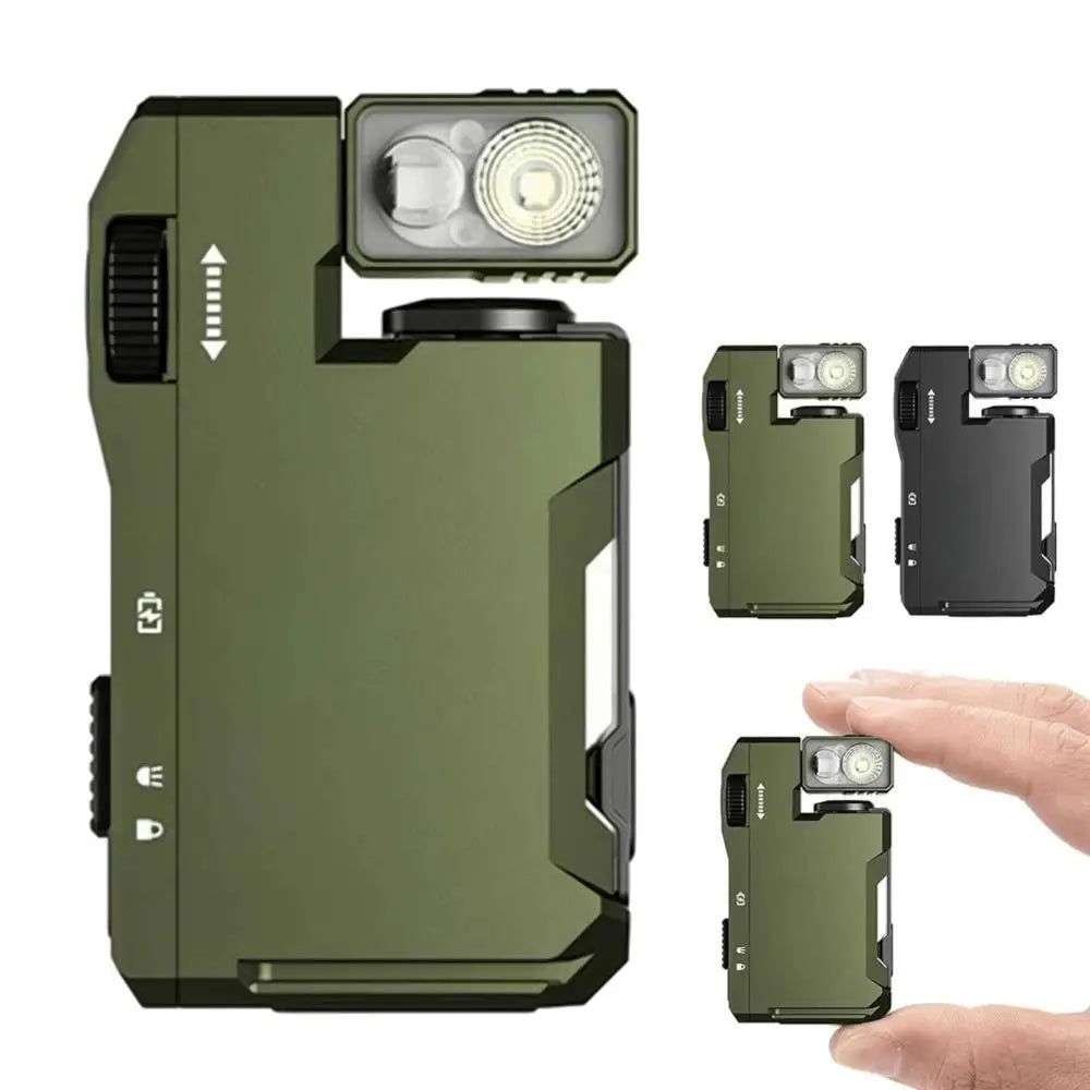 G5 Rechargeable Keychain Flashlights with 180° Rotation & Dual Light Magnetic EDC Torch Ultra Bright Work Light