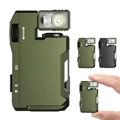 G5 Rechargeable Keychain Flashlights with 180° Rotation & Dual Light Magnetic EDC Torch Ultra Bright Work Light