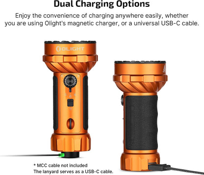 Marauder Mini 2 High Lumen Flashlight 5 Lighting Modes Orange