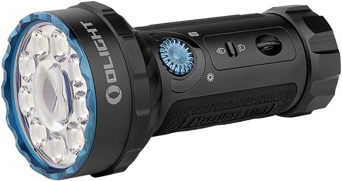 Marauder Mini Powerful Flashlight RGB Lights Black