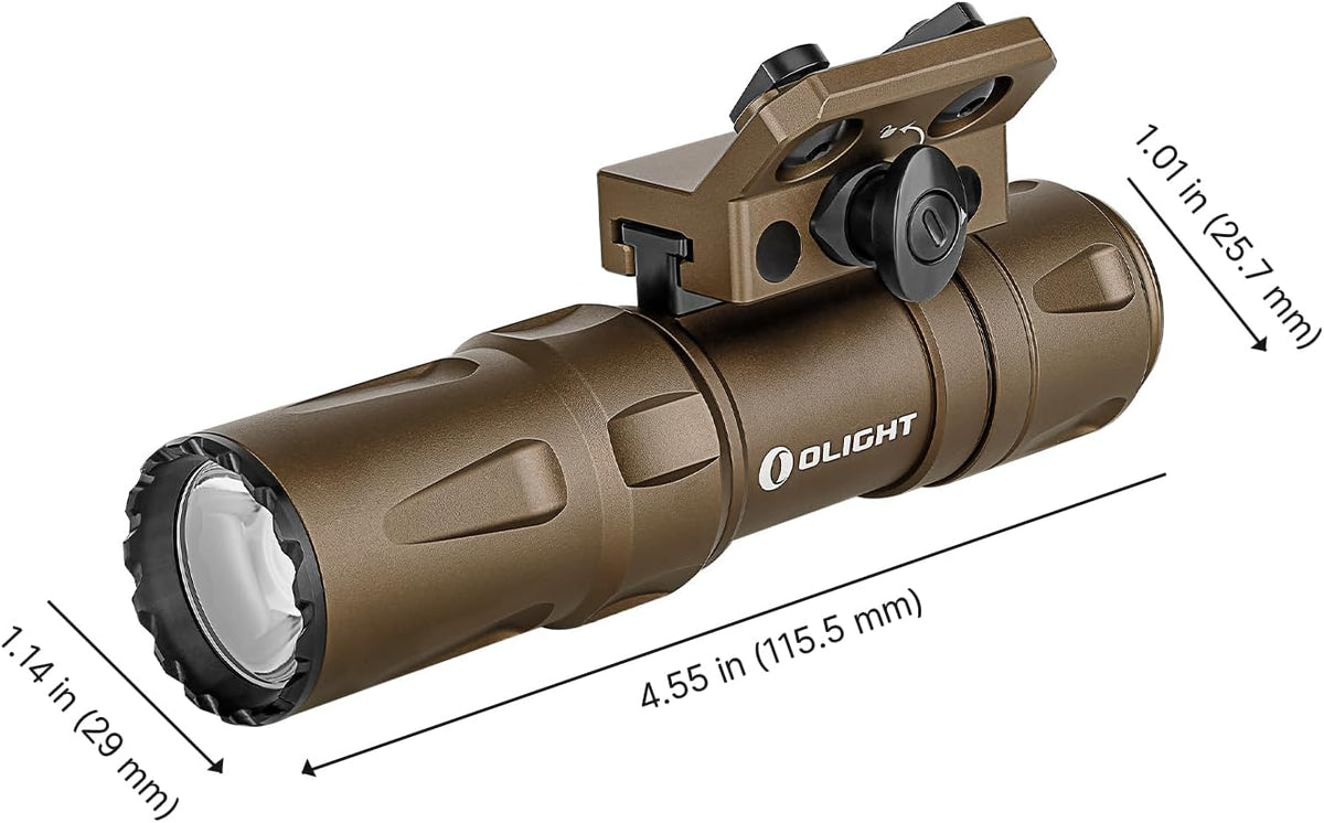 Odin Mini Ultra Compact 1250 Lumens Mlok Tactical Flashlight