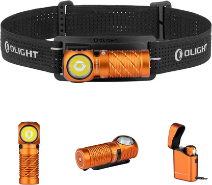 Perun 3 Mini Premium Headlamp with Type-C Charging Case