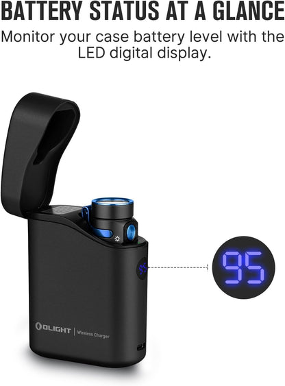 Baton4 Premium Edition EDC Flashlight, Rechargeable Light Black