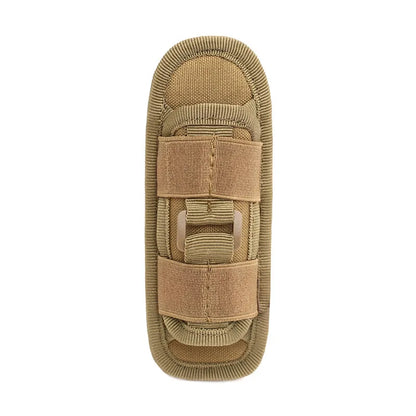 Outdoor Tactical Nylon Flashlight Cover with Adjustable Rotating Waist Hanging Strong Light Oxford Flashlight Cover
