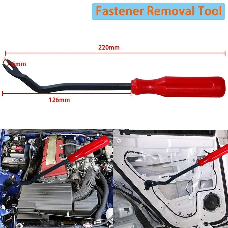 Car Plastic Retainer Clips Automobile Fender Push Pin Rivet Door Trim Panel Retainer Automobile Bumper Mixed Size Fasteners Tool