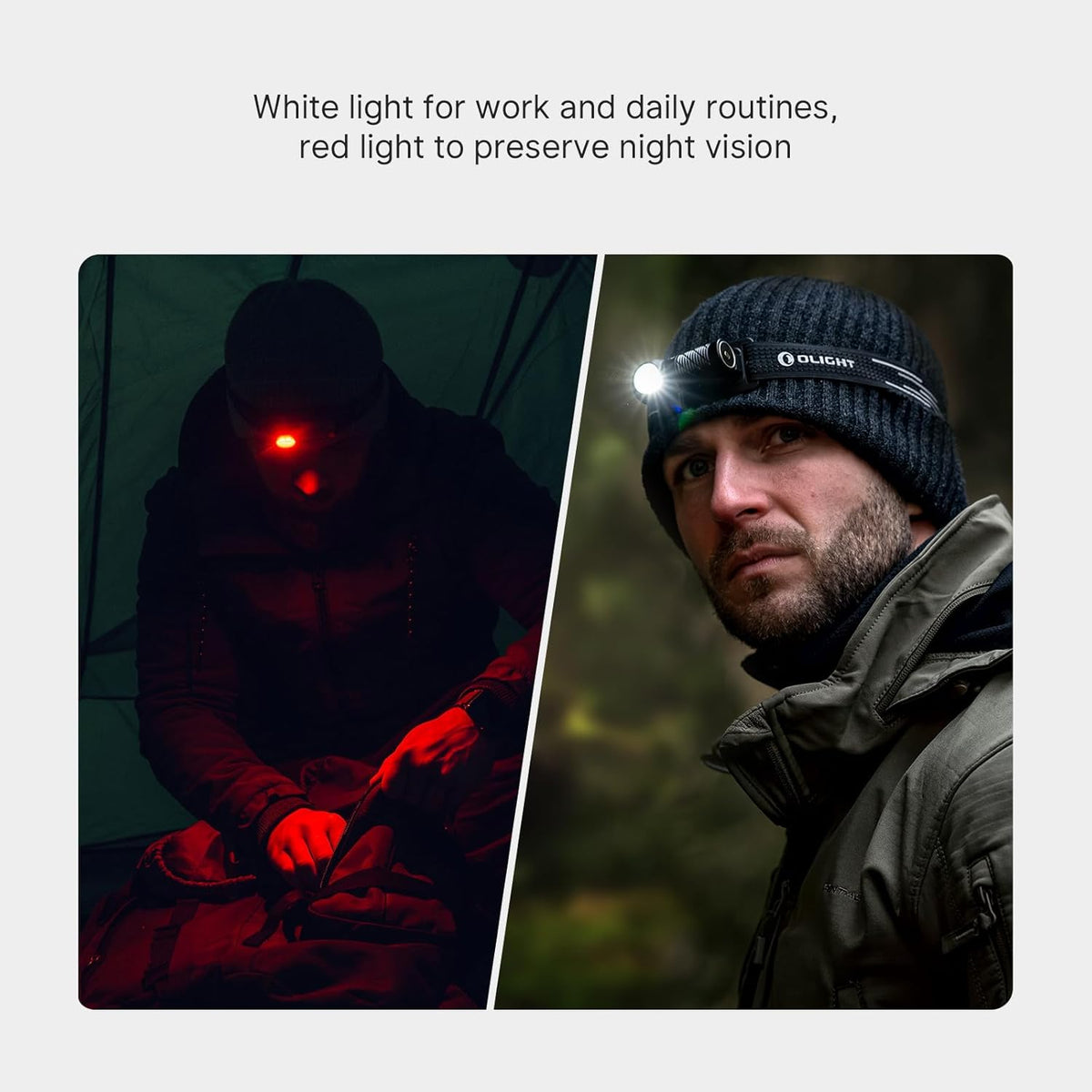 Perun 3 Mini Rechargeable Headlamp, Waterproof, 1250 Lumens, Black