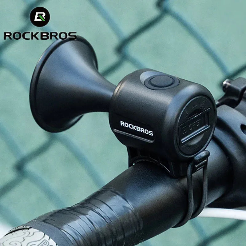 Bicycle Bell Bike Electronic Loud Horn Bell Safety Cycling Electric Bell IPX4 Waterproof Bicycle Warning Bell Ring